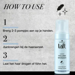 Taft 6x Volume Poeder Volume Wonder 150 ml