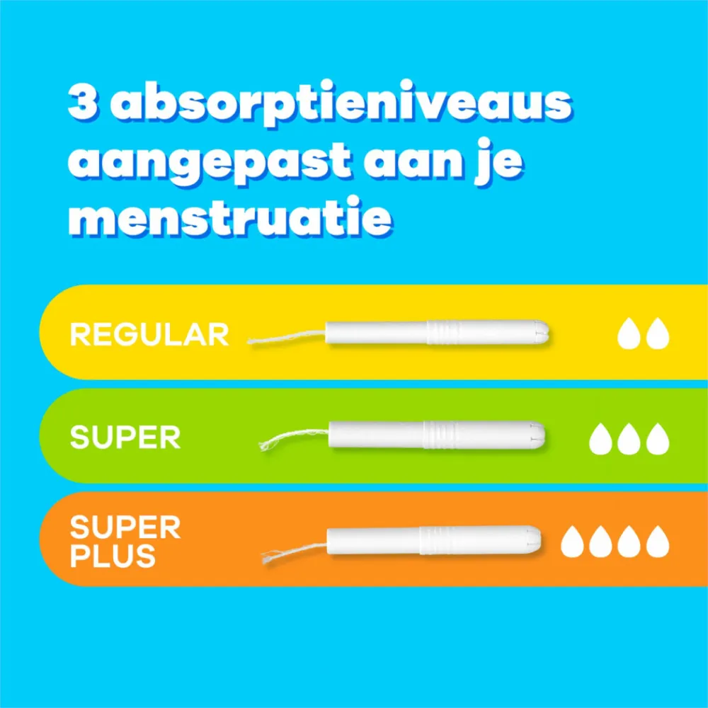 Tampax 8x Tampons Super 40 stuks