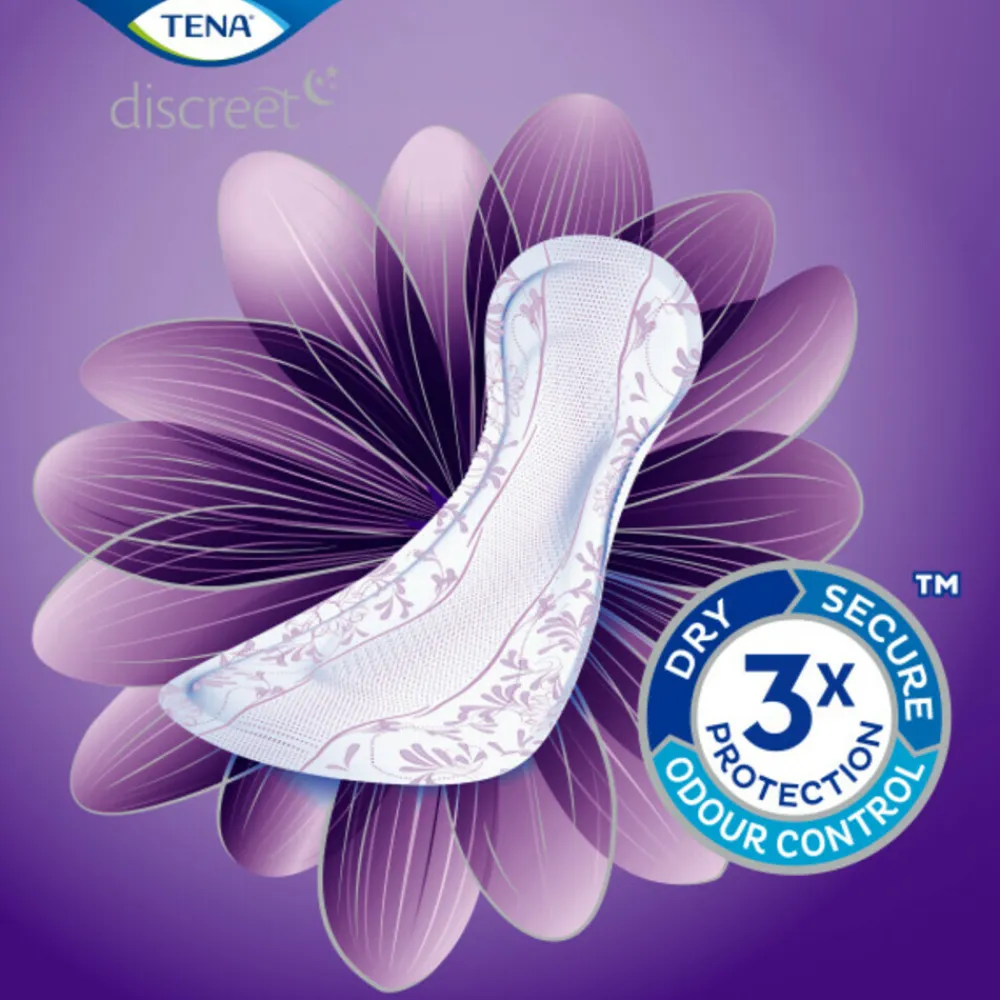 TENA 3x Discreet Maxi Night 12 stuks