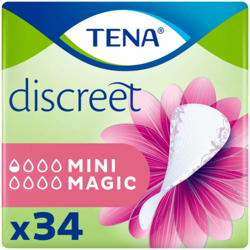 TENA 6x Discreet Mini Magic 34 stuks