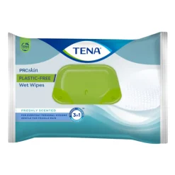TENA 3x Proskin Wet Wipes Plastic Free 32 x 20 cm 48 stuks
