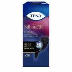 TENA 3x Silhouette Pads Black Normal 26 stuks