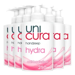 Unicura 6x Vloeibare Handzeep Hydra 250 ml
