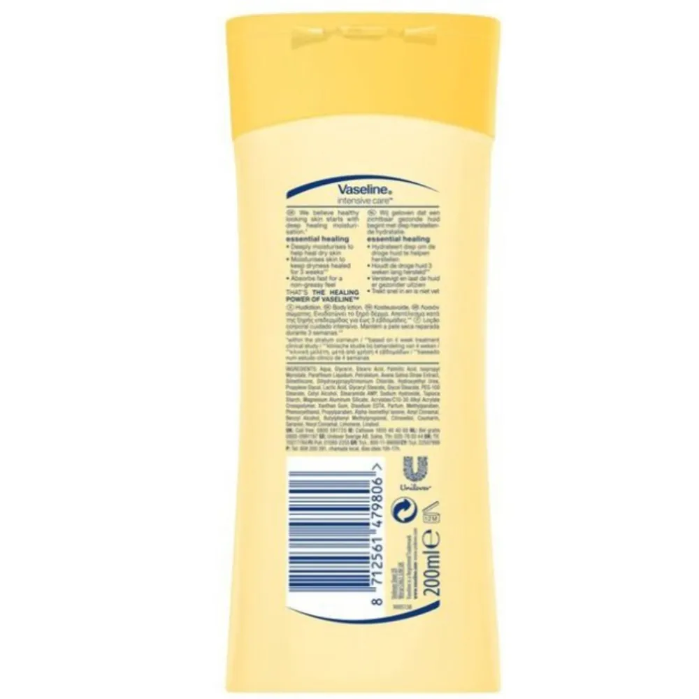 Vaseline 6x Bodylotion Essential Healing 200 ml