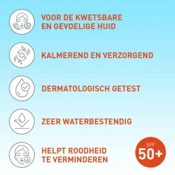 Vision 2x Zonnebrand Sensitive SPF 50 185 ml
