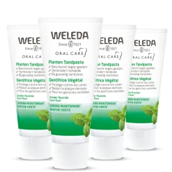 WELEDA 4x Tandpasta Planten 75 ml