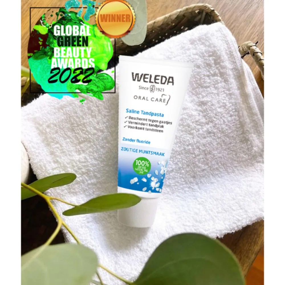 WELEDA 4x Tandpasta Saline 75 ml