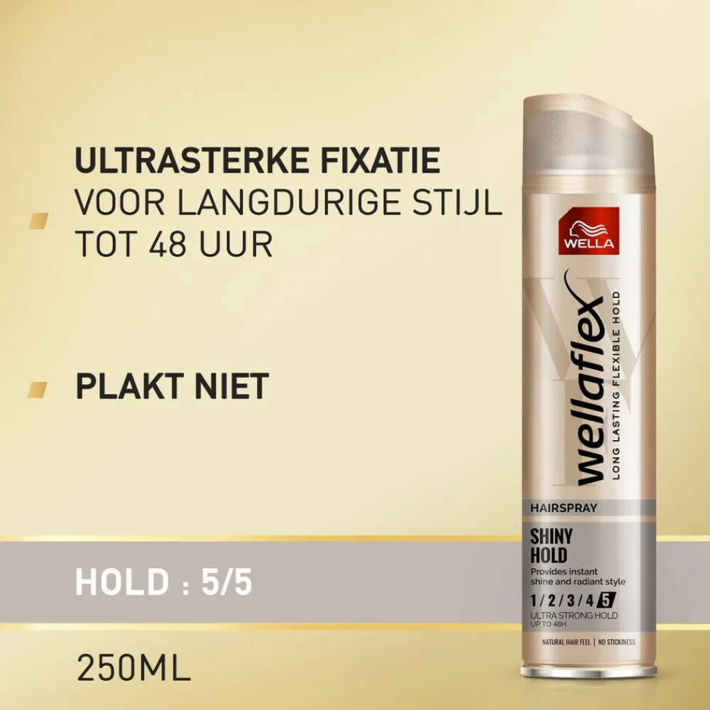 Wella 6x Flex Haarspray Shine Ultra Strong 250 ml