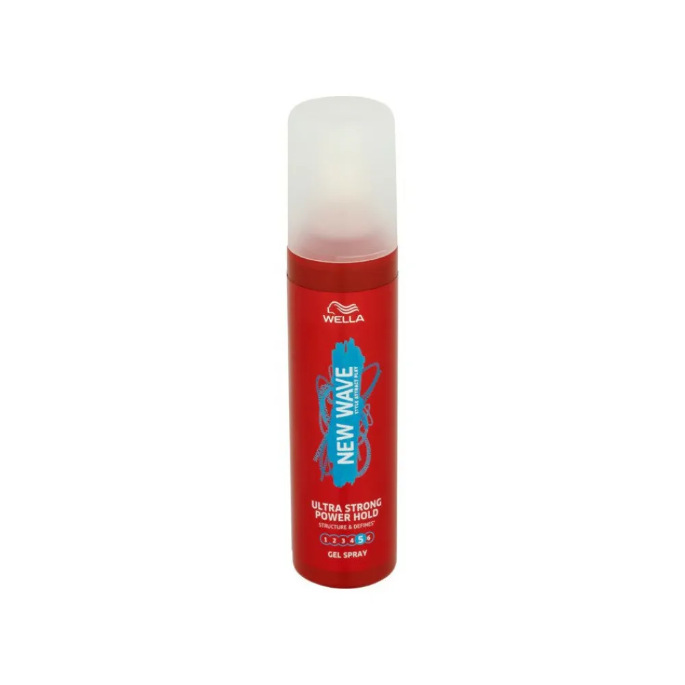 Wella 6x New Wave Ultra Strong Power Hold Gel Spray 150 ml