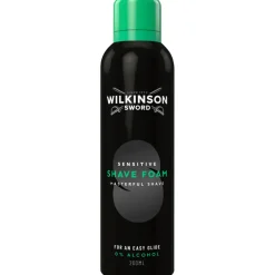 Heren Wilkinson 6x Sensitive Shave Foam 200 ml