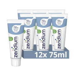 Zendium 12x Tandpasta Fresh+White 75 ml