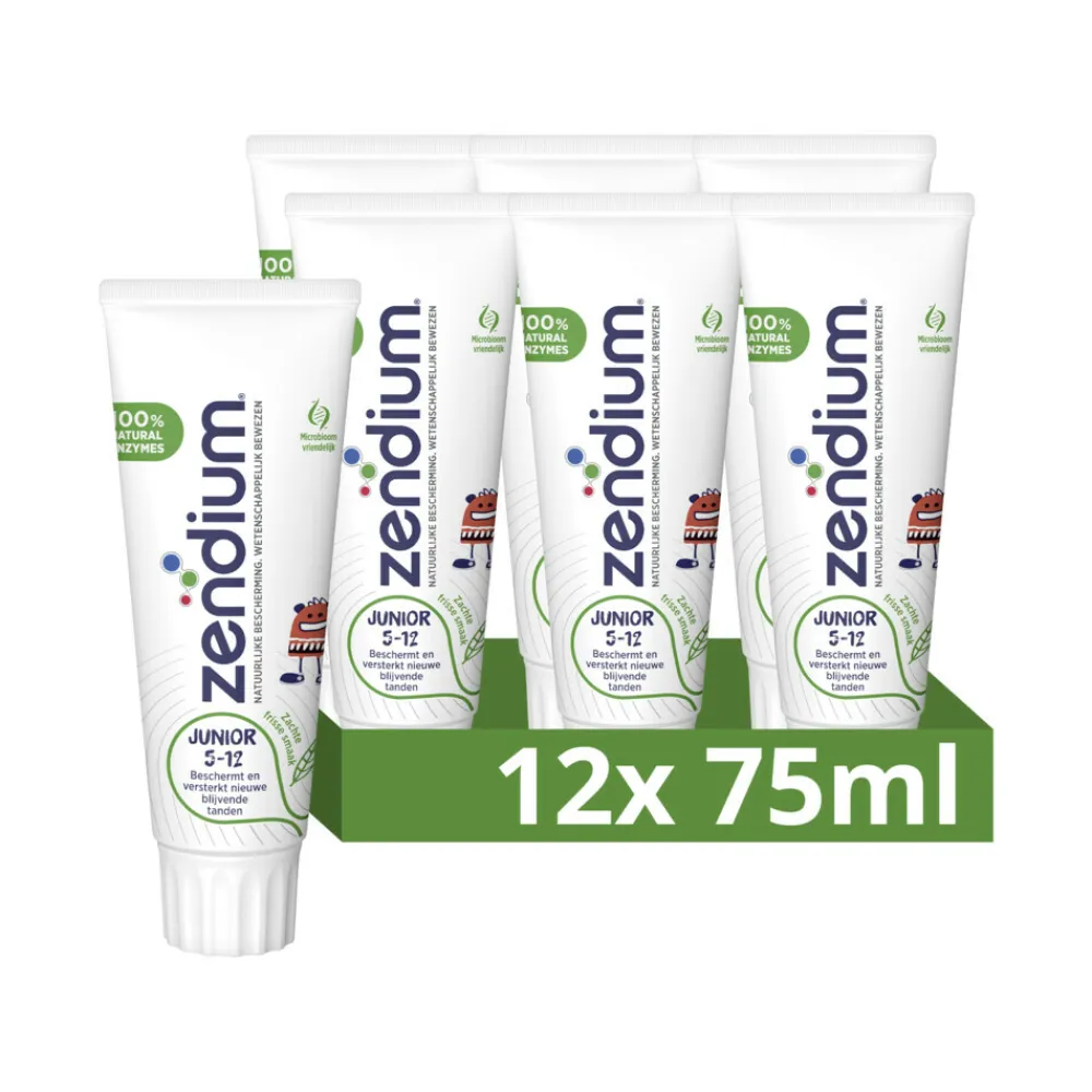 Zendium 12x Tandpasta Junior 75 ml