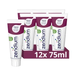 Zendium 12x Tandpasta Sensitive+ White 75 ml
