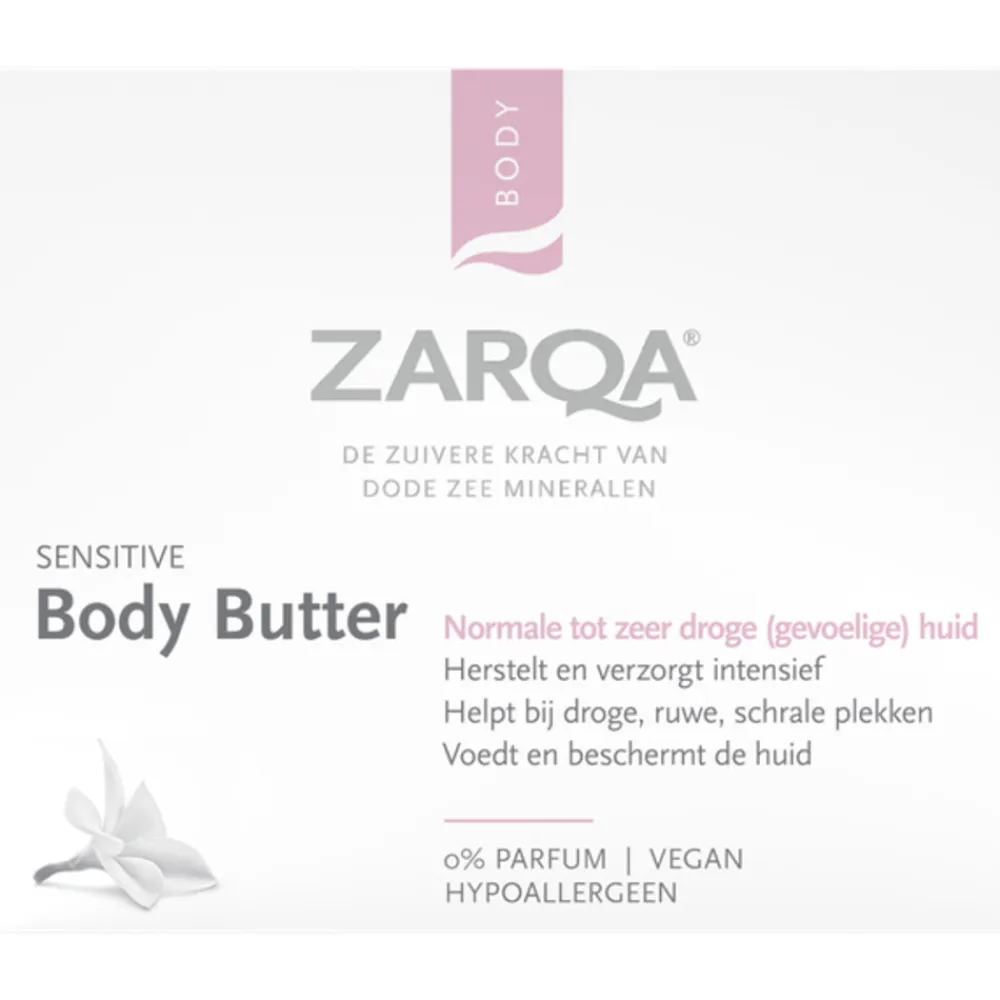 Zarqa Bodybutter Sensitive 250 ml