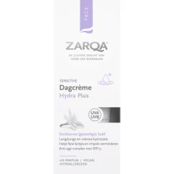 Zarqa Dagcrème Hydra Plus SPF15 Sensitive 50 ml
