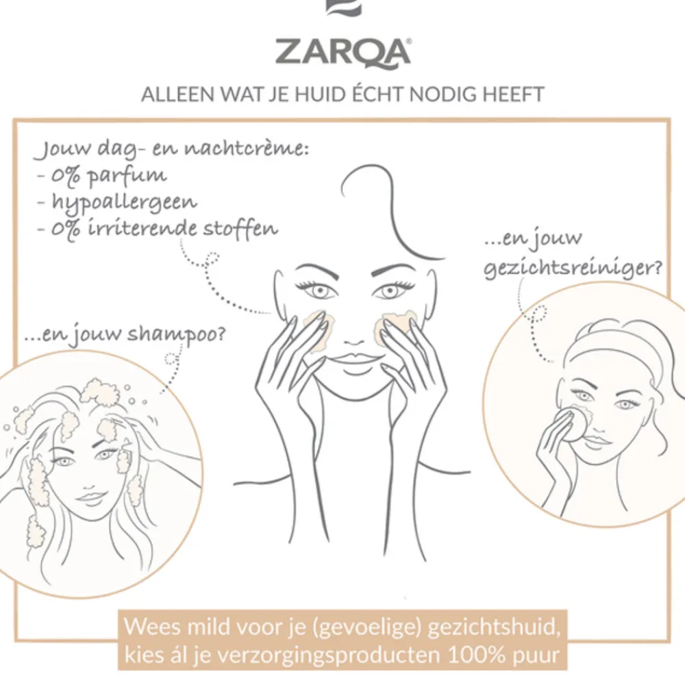 Zarqa Douchegel Sensitive 200 ml