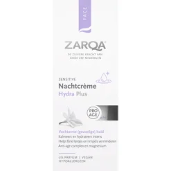 Zarqa Nachtcreme Hydra Plus Sensitive 50 ml