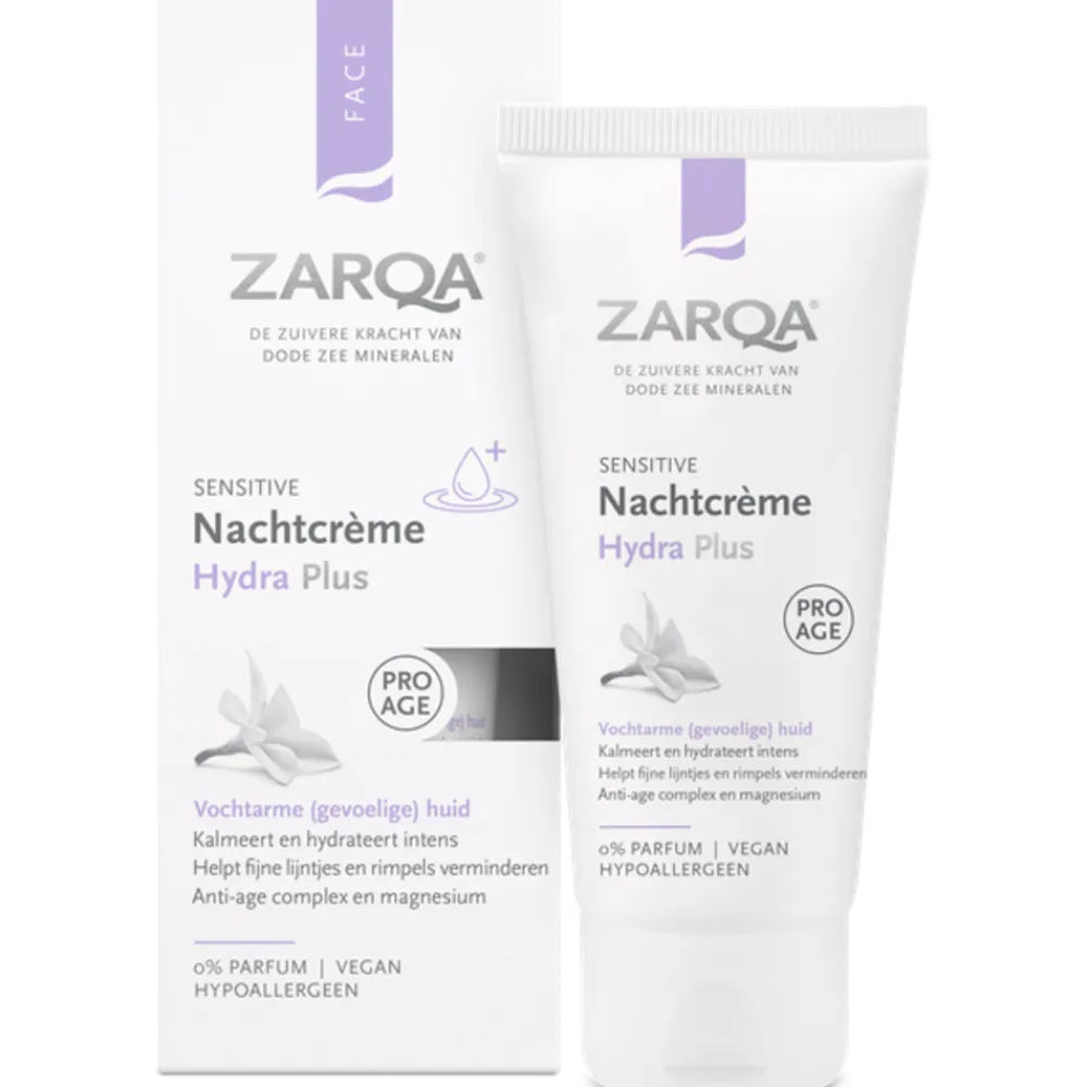 Zarqa Nachtcreme Hydra Plus Sensitive 50 ml