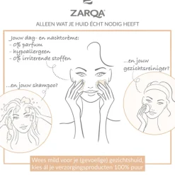 Zarqa Reinigingsmelk Sensitive 200 ml