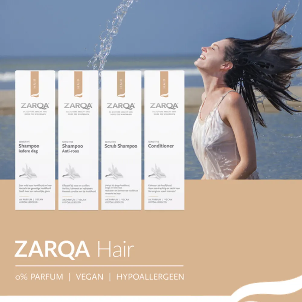 Zarqa Shampoo Sensitive Iedere Dag 200 ml