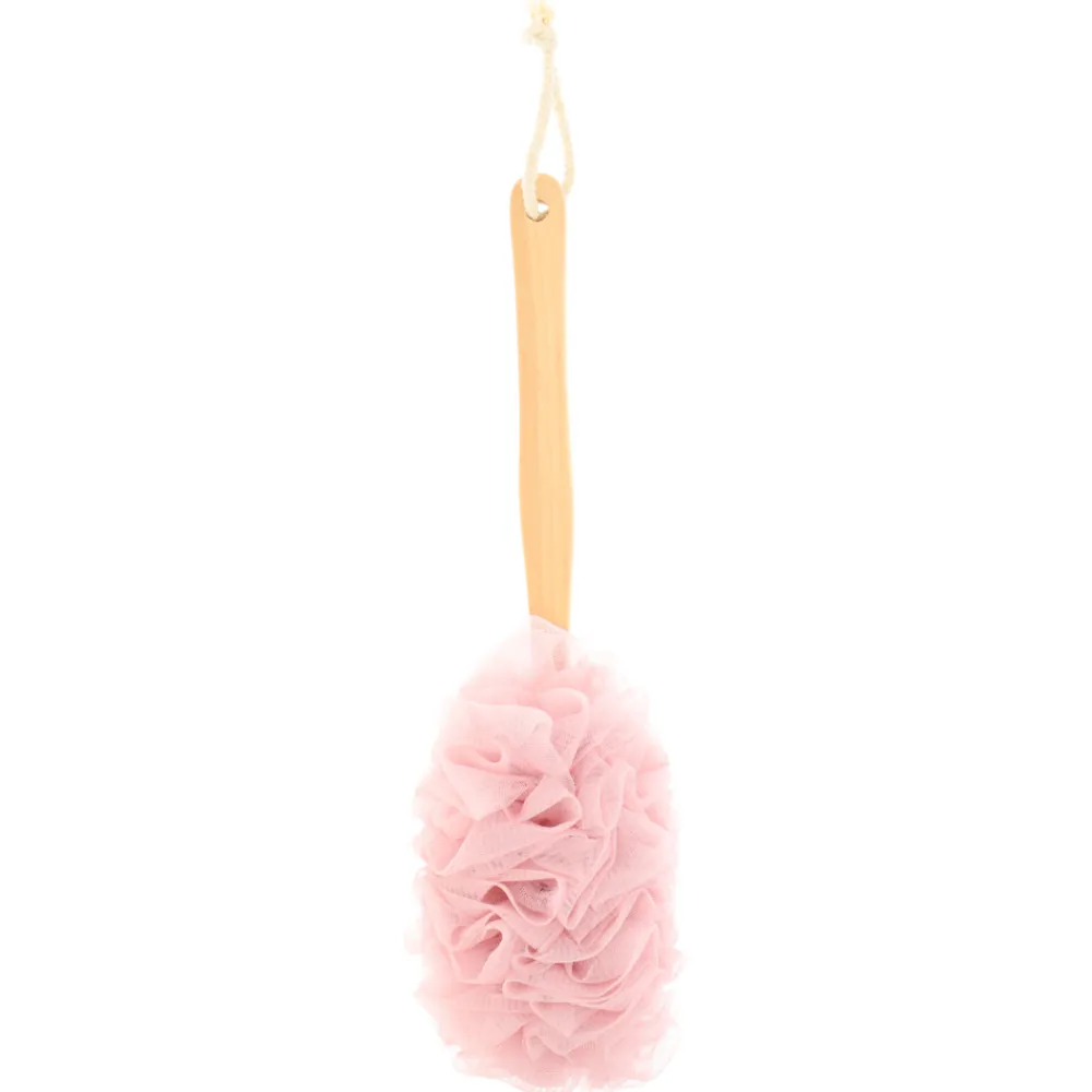Zenner Bad Puff-Borstel Roze 1 Stuk